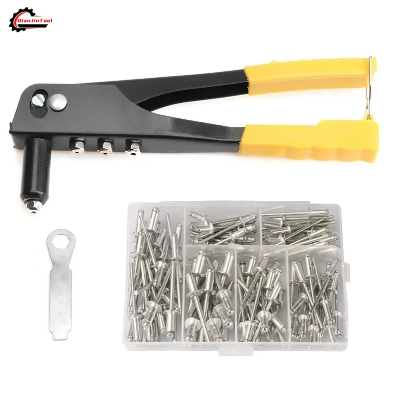Rivet Setter Tool - Remachadora manual profesional, pistola remachadora de