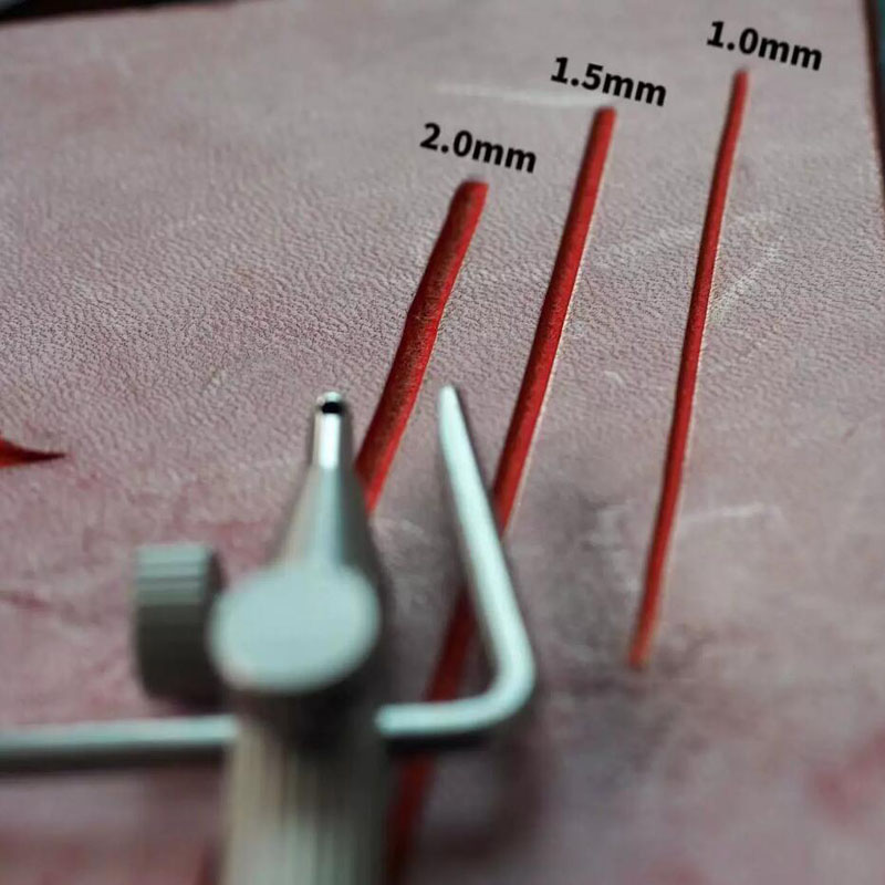 Groover Stitching Tool - Juego de Herramientas para Ranurar Cuero