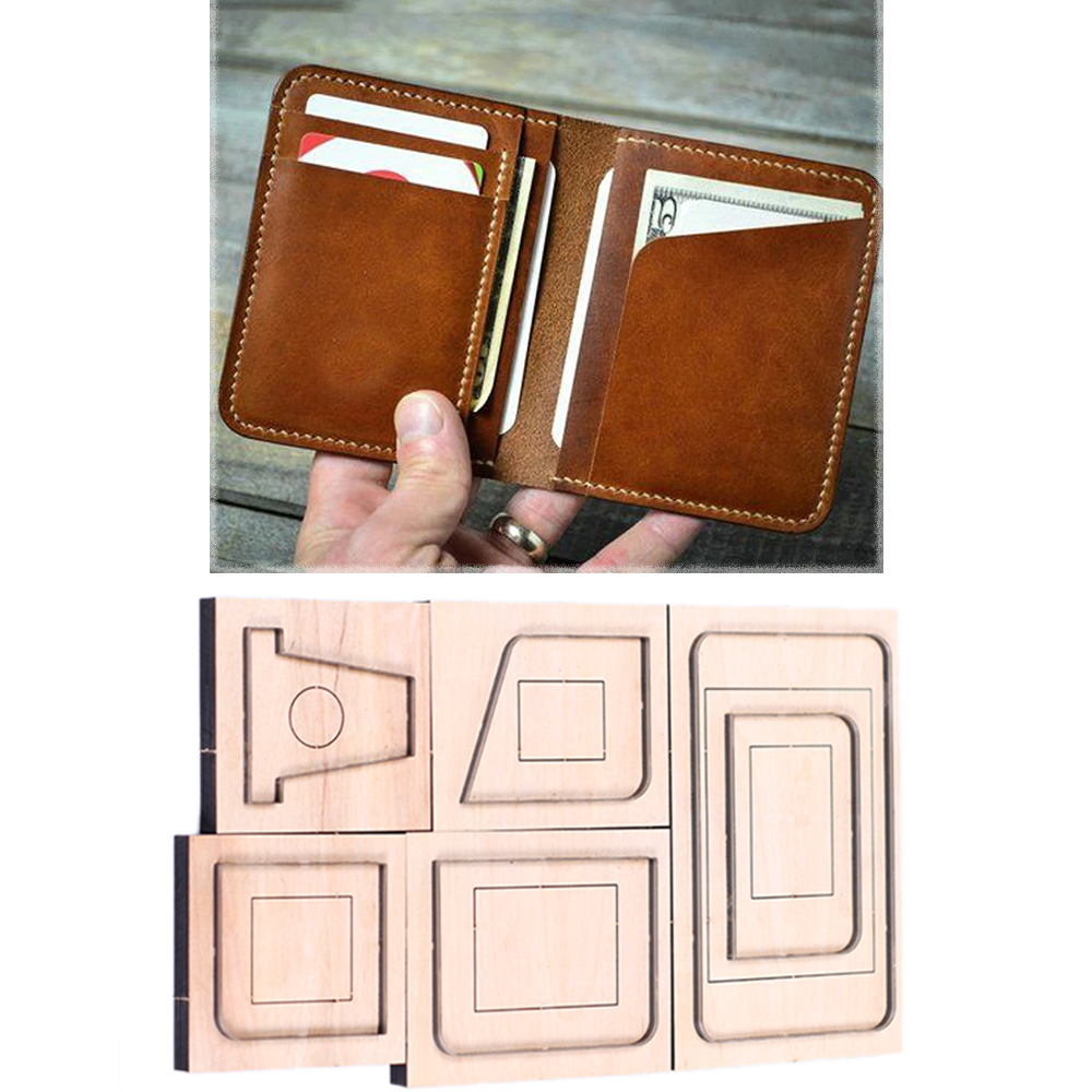 Leatherwork Machine - DIY artesanía de cuero tarjetero simple