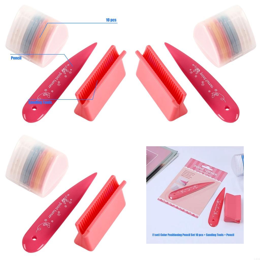 Bone Folder Tool - Juego tizas sastre colores L43A, 10