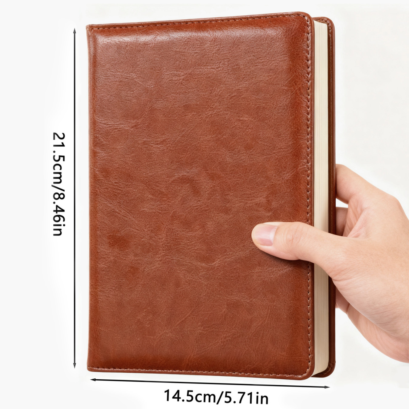 Cuaderno de piel sintética con - Leather Work Diary Covers reseña y precio