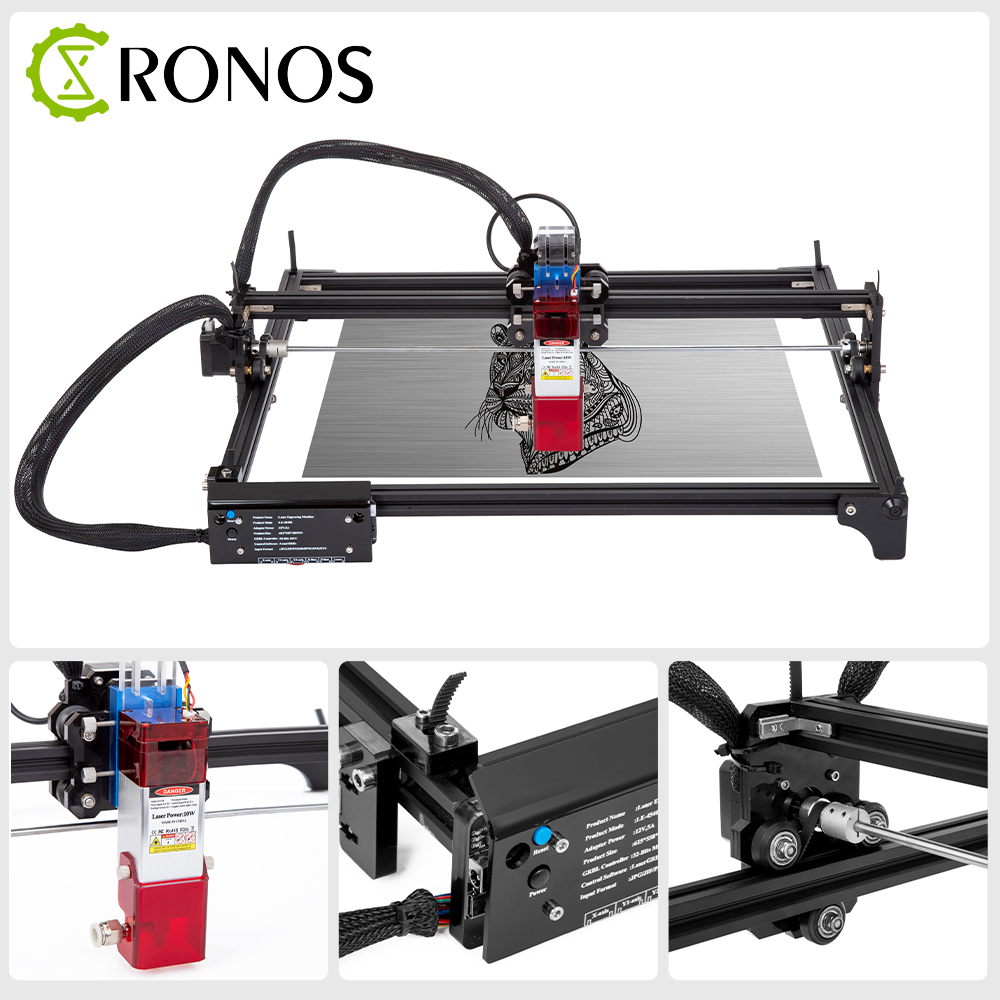 Máquina cortadora láser de 10W - Leatherwork Machine reseña y precio