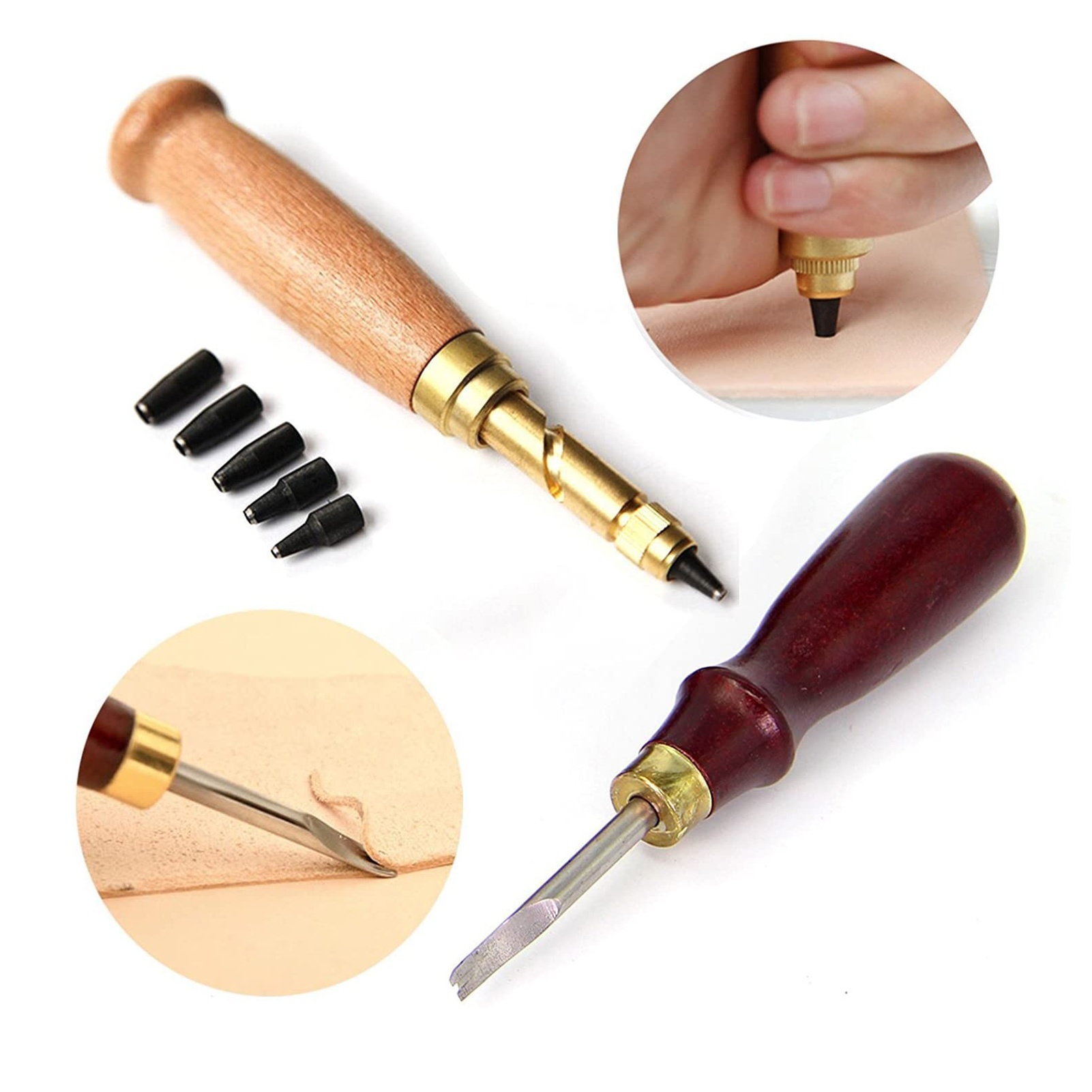 18 piezas de herramientas de c - Groover Stitching Tool reseña y precio