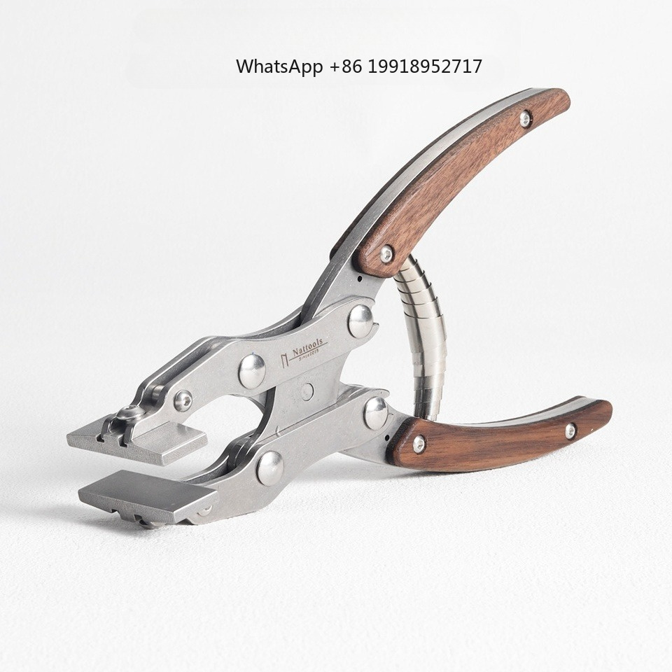 Alicates planos de cuero de ac - Leatherwork Hand Press reseña y precio